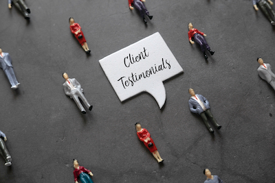 The more kinds of clients you can have represented in your testimonials, the better.