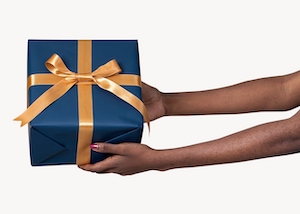 Treat your new hire with swag from their new company.
