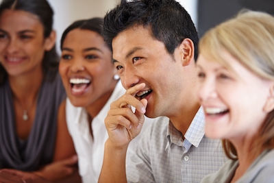 Levity is a necessary component of boldness—you have to be able to laugh at yourself.