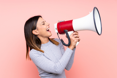 Being bold means speaking up when nobody else does.