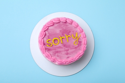 If you’ve messed up, apologize.