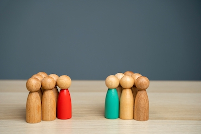 If multiple people from your company are attending the conference, strategize about who should be focused on whom.