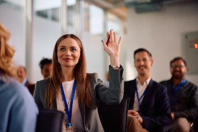 Practice using your conference-ready messaging so you’re ready.