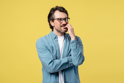 When we succumb to our vocal tics, like saying “um” or “uh,” we come across as less trustworthy.