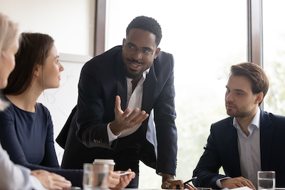 Speaking louder and varying your volume make you a more persuasive speaker.