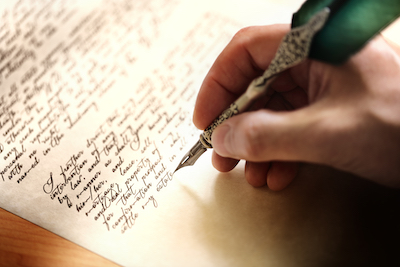 For most of human history, there was no form of written communication other than formal.