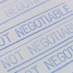 This Is Not Negotiable