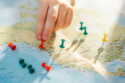 Mapping your team not only helps sync schedules, it also helps team members get to know each other.