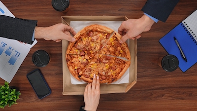 We all love pizza, we just don’t like being in charge of ordering it for the office.