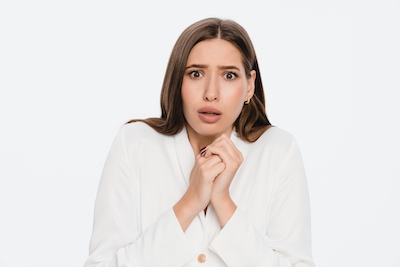 Buyers, like dogs, can smell fear.