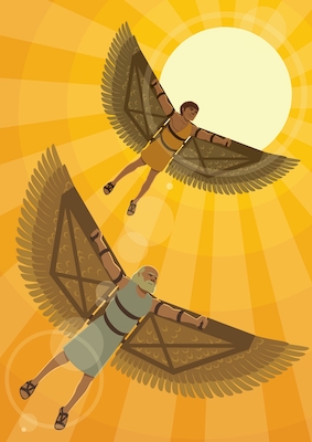 The story of Icarus teaches us to avoid extremes—outsourced recruiting can help you avoid the perils of hiring spikes and hiring freezes.